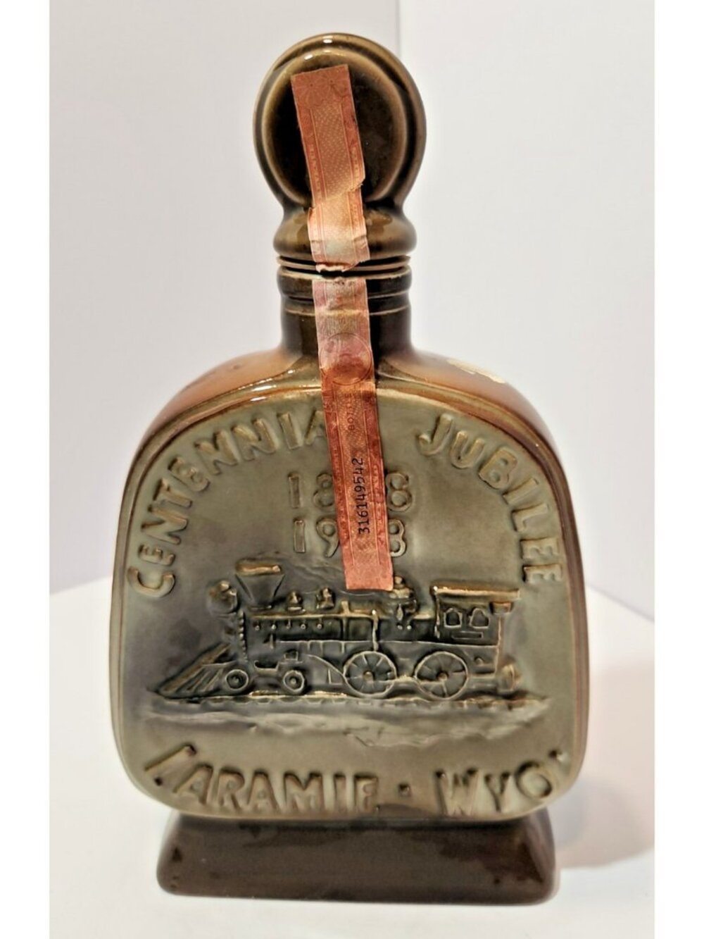 Vintage Jim Beam Centennial Jubilee Decanter - 1868-1968 - 100 Years of Progress